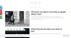 Desktop Screenshot of magicalmom.com